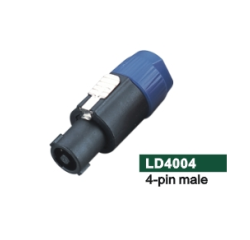 舞臺燈光音響批發 音響喇叭插 LD4004