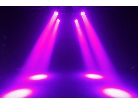 LED搖頭燈 19顆調焦搖頭燈效果圖